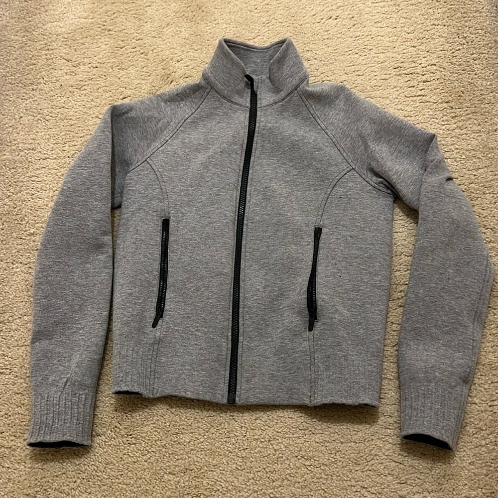 lululemon athletica Gray Bomber Jacket